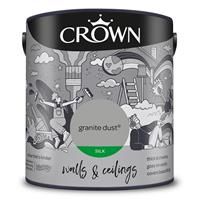 Crown Silk Emulsion, Breatheasy 2.5l All Colours, Solvent Free, Allergy Friendly