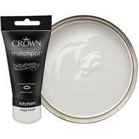 Crown Easyclean Kitchen Matt Emulsion 40ml Sample - Sugar Bowl