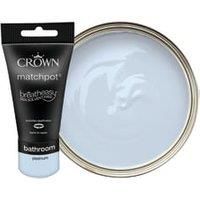 Crown Easyclean Bathroom Emulsion 40ml Sample - Platinum