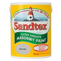 Sandtex Retail Ultra Smooth Masonry Light Grey 5 L
