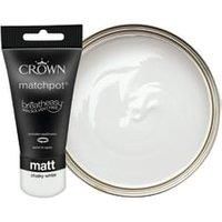 CROWN Chalky White MATT 40ML MATCHPOT