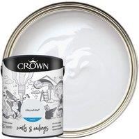 Crown Breatheasy Matt Emulsion Paint - Clay White 5L