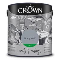 Crown Standard Silk Emulsion - Blue Gravel - 2.5L