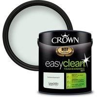2.5L CROWN Easy Clean MATT Emulsion Multi Surface Paint That can be Used on Walls, Ceilings, Wood and Metal. Stain & Scrub Resistant Formula – Botanical Extract