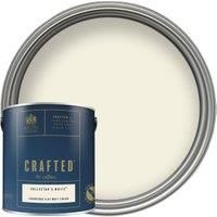 CRAFTED by Crown Flat Matt Interior Wall, Ceiling and Wood Paint Collector's White - 2.5L