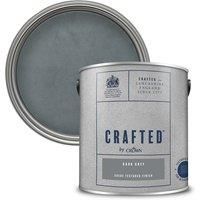 CRAFTED by Crown Emulsion Interior Paint  Textured Dark Grey  2.5L