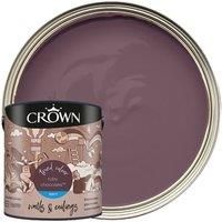 Crown Matt Emulsion Paint Ruby Chocolate - 2.5 litres