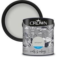 Crown Matt Emulsion Paint Salt Spray - 2.5 litres