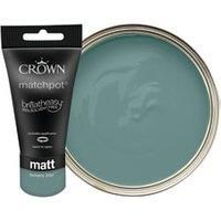 Crown Matt Emulsion Paint - Botany Bay Tester Pot - 40ml
