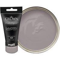 Crown Matt Emulsion Paint - Spring Heather Tester Pot - 40ml
