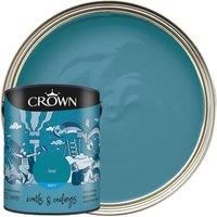 Crown Matt Emulsion Paint Teal - 5L