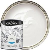 Crown Matt Emulsion Paint Fresh Coconut - 5L