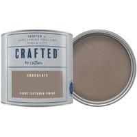 Crown Crafted Suede Textured Emulstion Paint - Chocolate - 125ml