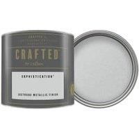 Crown Crafted Lustrous Metallic Emulsion Paint - Sophstication - 125ml