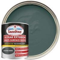 Sandtex 10 Year Exterior Multi Surface Gloss 750ml Racing Green