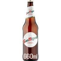 San Miguel Premium Lager Beer 660ml Bottle