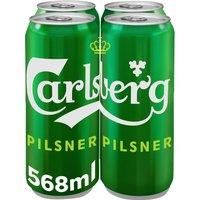 Carlsberg Danish Pilsner 4 x 568ml