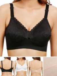 Berlei Classic Bra Non Wired Total Support Full Cup Bras Adjustable Lingerie