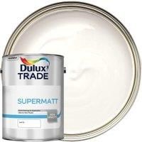 Dulux Trade White Super matt Emulsion paint 5L