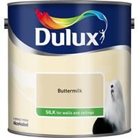 Dulux Buttermilk Silk Emulsion paint 2.5L