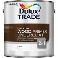 Dulux Trade Quick Dry Wood Primer Undercoat 2.5L, Dulux -(5081949)