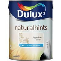 Dulux Natural hints Jasmine white Matt Emulsion paint 2.5L