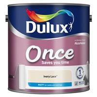 Dulux Ivory Matt Emulsion paint 2.5L