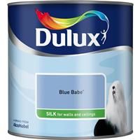Dulux Blue babe Silk Emulsion paint 2.5L