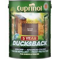 Cuprinol 5 year ducksback Harvest brown Fence & shed Wood treatment 9L