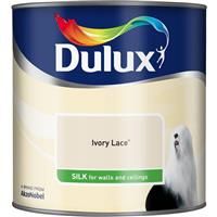 Dulux Ivory lace Silk Emulsion paint 2.5L