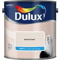 Dulux Gentle fawn Matt Emulsion paint 2.5L