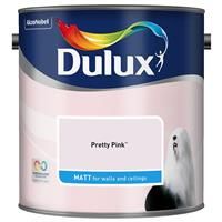Dulux Pretty pink Matt Emulsion paint 2.5L