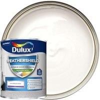 Dulux Weather Shield Quick Dry Satin Paint, 750 ml - Pure Brilliant White