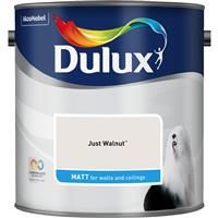 Dulux Neutrals Just walnut Matt Emulsion paint 5L