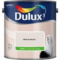 Dulux Silk Emulsion Paint For Walls And Ceilings - Mellow Mocha 5L