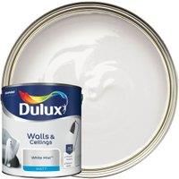 Dulux Matt Emulsion Paint For Walls And Ceilings - White Mist 2.5L