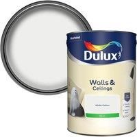 Dulux Luxurious White cotton Silk Emulsion paint 5L