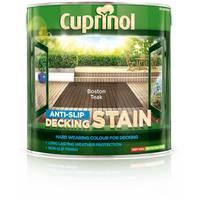 Cuprinol 2.5L anti slip Decking Stain Boston Teak