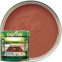 Cuprinol 2.5L Anti Slip Decking Stain Cedar Fall