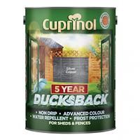 Cuprinol 5 year ducksback Silver copse Matt Fence & shed Wood treatment 5L