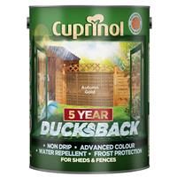 Cuprinol 5 year ducksback Autumn gold Fence & shed Wood treatment 9L