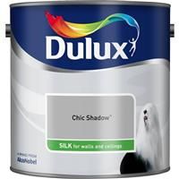 Dulux Silk Emulsion Paint For Walls And Ceilings - Chic Shadow 2.5L