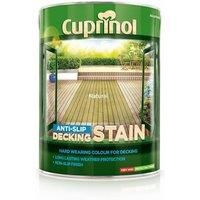 Cuprinol 5097040 Anti-Slip Decking Stain Exterior Woodcare, Natural