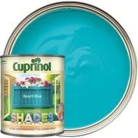 Cuprinol Garden shades Beach blue Matt Wood paint 1L