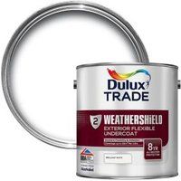 Dulux Trade Weathershield Brilliant white Metal & wood Undercoat 2.5L