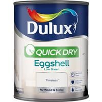 Dulux Quick Dry Eggshell Paint  Timeless 750ml