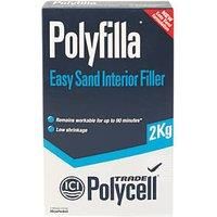 Polyfilla Easy Sand Interior Filler 2kg