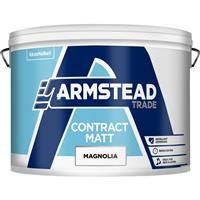 Armstead Contract Matt Emulsion Paint, 15L, Magnolia