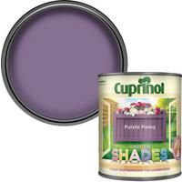 Cuprinol Garden shades Purple pansy Matt Wood paint 1L
