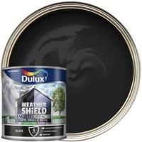 Dulux Weathershield Black Satin Multisurface paint 2.5L